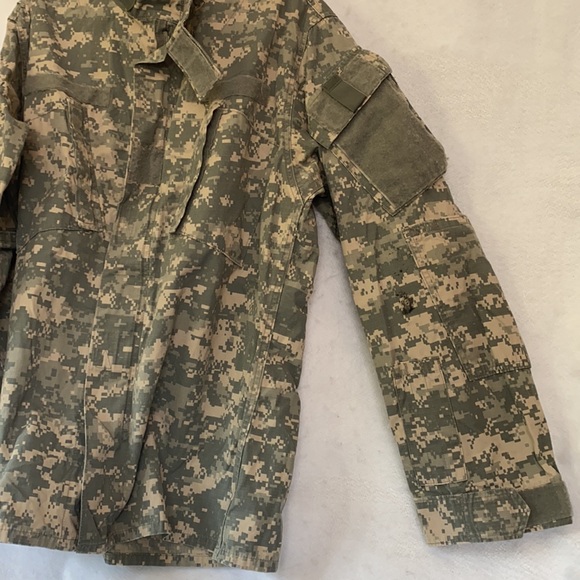 Sidran Military Front Zip Camouflage Field Jacket - Picture 11 of 16